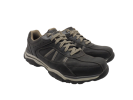 Skechers Men&#39;s Relaxed Fit: Rovato - Texon Casual Shoes SN65418 Brown Size 11.5M - £45.41 GBP
