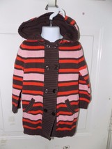 Janie And Jack Autumn Classics SWEATER/CARDIGAN Size 3/6 Months Girl's Euc - £18.08 GBP