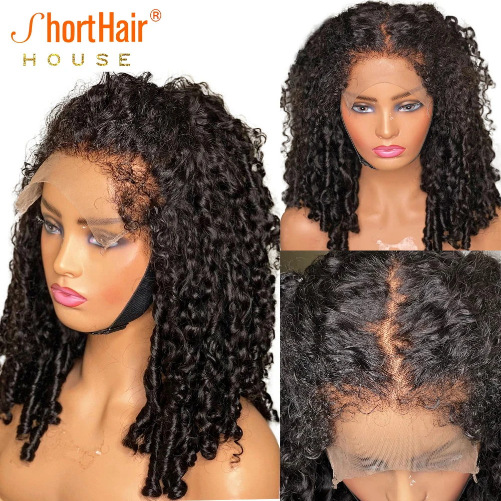 New Trend Loose Deep Wave Wigs With Curly Baby Hair Invisible Transparent 13 - £75.72 GBP+