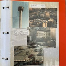 1985-86 Photo Album San Antonio TX - 8 pages - 50 Photos - £15.50 GBP