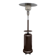 48000 BTU Bronze Steel Propane Cylindrical Pole Standing Patio Heater - €249,82 EUR