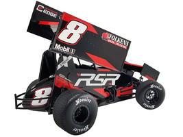 Winged Sprint Car #8 Aaron Reutzel RSR Baughman-Reutzel Motorsports World of Out - £107.28 GBP