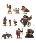 Disney Parks Moana 10 Piece Deluxe Figurine Playset - $60.01 CAD
