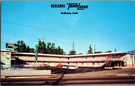 Vtg Postcard Redlands Travel Lodge, Redlands California, AAA - £4.36 GBP