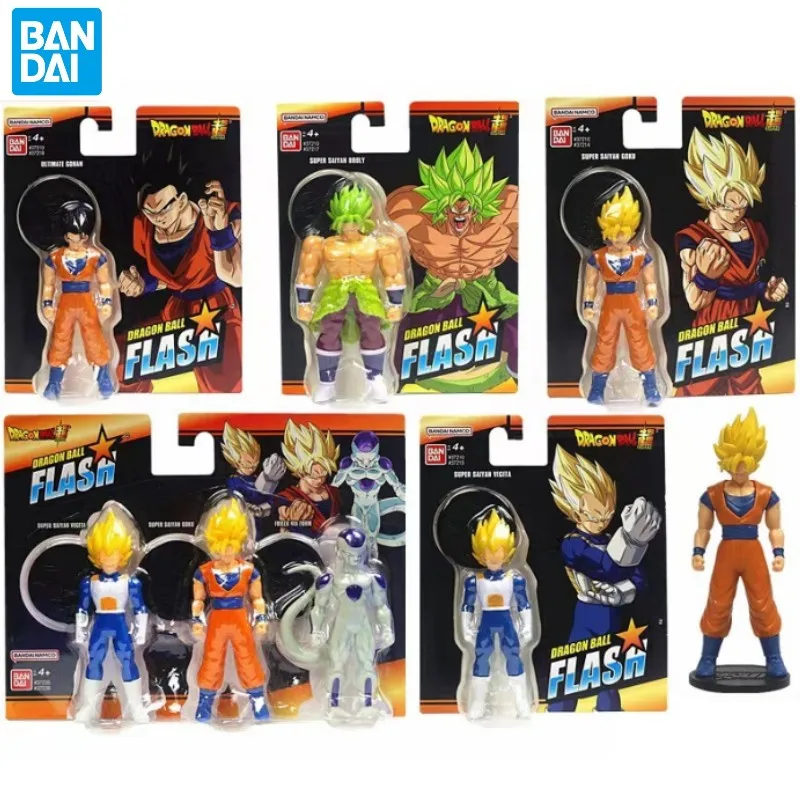 Bandai Dragon Ball Anime Figures Goku Vegeta Frieza Broly Action Figurine Saiyan - £12.49 GBP+