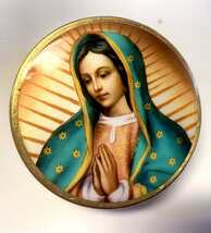 Our Lady of Guadalupe Large Rosary Tin, New AB-060 - $39.22 CAD