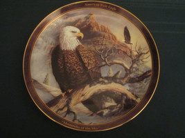 Birds Of Prey #1 Collector Plate American Bald Eagle Trevor Swanson - £15.66 GBP