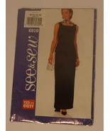 Butterick See &amp; Sew Sewing Pattern #6910 Misses/Petite Top Skirt &amp; Scarf - $6.80 CAD