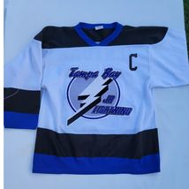 Vintage NHL Athletic Knit Tampa Bay Lightning Jersey Ventura #25 Size Yo... - $24.97