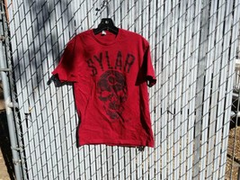 SYLAR The Fear of Death is Slowly Fading T-Shirt Skull Front Used Medium - £39.95 GBP