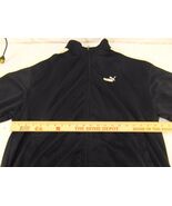 Mens Puma Full Zipper Dark Blue White Striped Sleeves XLarge Track Jacket - $286.22 MXN