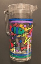 AMC Vintage 1993 Colors Retro Plastic Fish Water Clear Pitcher Tumblers Set 8 - $54.95