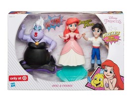 NEW 2017 Disney Little Mermaid Ariel and Friends Target Exclusive Figure 3Pack - £23.48 GBP