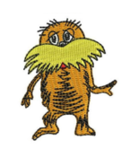 Lorax Dr Seuss digitized filled machine embroidery design Digital Download - £3.18 GBP