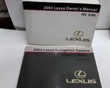 2004 Lexus RX 330 Owners Manual Original - $36.63