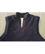 Cat &amp; Jack™ ~ Boys&#39; Size Large ~ Navy Blue ~ Sherpa Lined Vest - $30.69 CAD