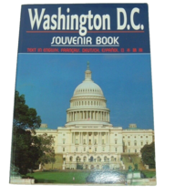 Vintage 90s Washington DC Souvenir Book 1992 multi language text soft cover - $16.82