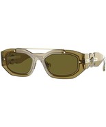 Versace Sunglasses VE2235 125271 51mm Transparent green / Dark green Lens - $3,268.41 MXN