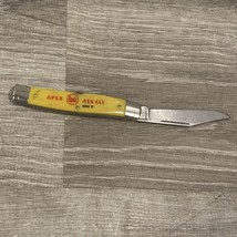 Vintage APEX ALKALI Pocket Knife UltraBlade 932Y Made in USA - $261.78