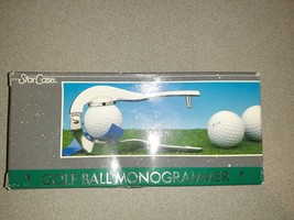 Star Case Golf Ball Monogrammer  - Identify your balls easily initials your ball - $7.92