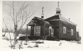 Postcard Oldest Eskimo Russian Orthodox Church Russian Village Koskokwim... - $29.95