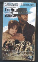 Factory Sealed VHS-2 Mules for Sister Sara-Clint Eastwood, Shirley MacLaine - £13.67 GBP