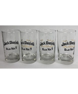 Jack Daniels Old No. 7 Gold Leaf Whiskey Rocks Drink Glasses Set of 4 Cl... - €29,76 EUR