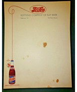 Old 5 Cent Pepsi Cola Bottling Co Letterhead Flat River Mo  Unused Dist ... - £13.34 GBP