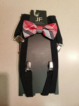 J. Ferrar Holiday Bow Tie &amp; Suspender Set One Size (NEW) - £15.60 GBP
