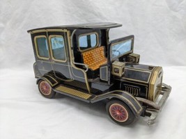 *For Parts Or Rrpair* Vintage Horikawa Antique Touring Car Metal Toy - $35.63