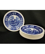 Copeland Spode Made In England Blue Tower Saucer Blue White - EACH - $12.16