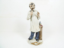 Ceramic Figurine Statue Sculpture Painted Doctor Statues Figurines Paint 1 PC - $17.75