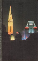 Golden Gate Exposition California Worlds Fair Rich LIGHTING-TOUCH Magic Postcard - £8.83 GBP