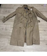 Burberry Burberrys&#39; Trench Coat Kensington Nova Made in England Sz 38 Re... - $296.99