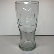 16oz 1992 McDonalds Collectible Drinking Glass Golden Arches Raised Letters  - £7.46 GBP