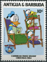 Antigua and Barbuda 1984. Donald in a deckchair (MNH OG) Stamp - £3.13 GBP