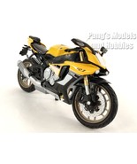 2015 Yamaha YZF-R1  1/12 Scale Diecast Motorcycle Model - Yellow - $39.11 CAD