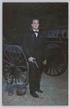 Jesse James Wax Museum Bob Ford Figure Stanton MO Vintage Postcard - £11.39 GBP