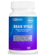 Brain Vitale, advanced nootropic brain formula-60 Capsules - $39.59
