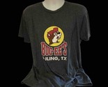 Buc-ee’s T Shirt Mens XL Gray Luling Texas Largest Bucee&#39;s In The Country - £10.46 GBP