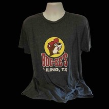 Buc-ee’s T Shirt Mens XL Gray Luling Texas Largest Bucee&#39;s In The Country - $13.20