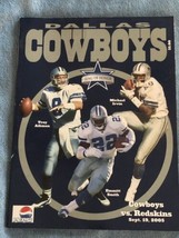 Dallas Cowboys ROH Induction Game Program 9/19/05 Triplets Aikman, Smith, Irvin - £46.97 GBP