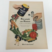1950 Hunt&#39;s Tomato Sauce Lima Bean Casserole Recipe Vintage Print Ad - $8.50