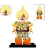Vinsmoke Sanji One Piece Lego Compatible Minifigure Brick Toys Gift - $56.05 MXN