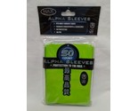(1) (50) Pack Max Protection Light Green Japanese Size Alpha Sleeves #70... - £18.67 GBP