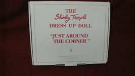 NEW Vintage Shirley Temple Dress Up Doll &quot;Just Around The&quot; Clothing Danbury Mint - £23.34 GBP
