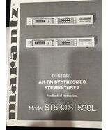 Marantz ST530/ST530L  Tuner Owners Instruction Manual - $13.66 CAD