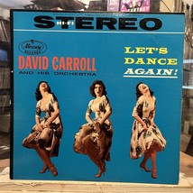 [JAZZ/POP]~EXC Lp~David Carroll &amp; His Orchestra~Let&#39;s Dance Again~[1959~MERCURY] - $8.90