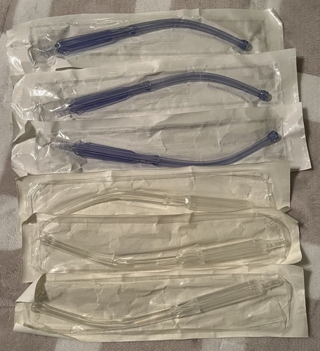6 Suction Tip Yankuer For Suction With And Without Vents (3 Argyle +3 Me... - $18.00