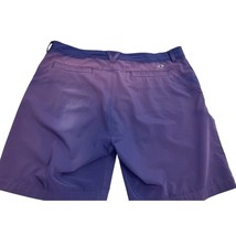 Vineyard Vines Fairway Men Golf Shorts Tie Dye Purple Flat Front Stretch 38 - $34.62